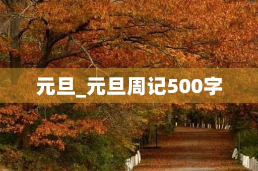 元旦_元旦周记500字 元旦_元旦周记500字