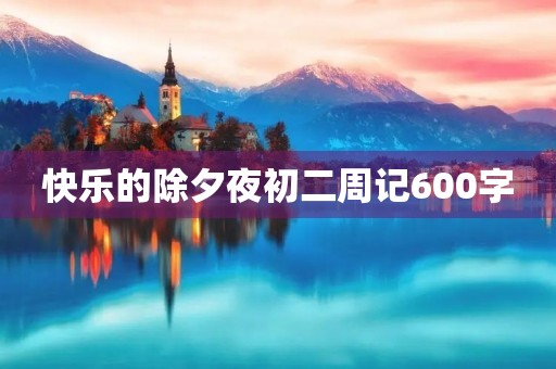 快乐的除夕夜初二周记600字