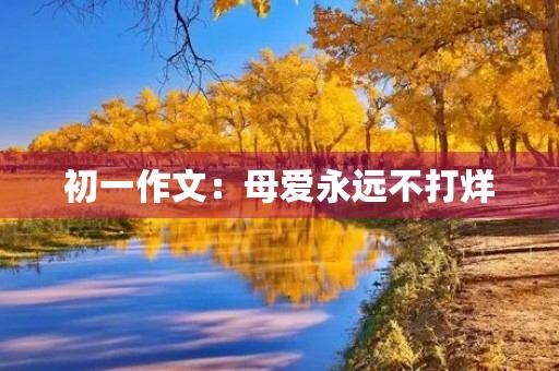 初一作文：母爱永远不打烊