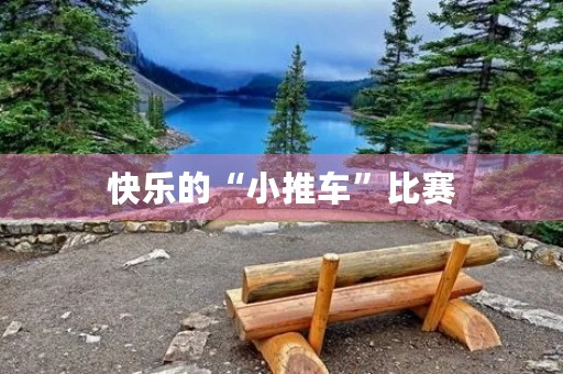 快乐的“小推车”比赛 快乐的“小推车”比赛