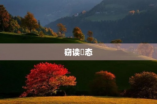 窃读囧态 窃读囧态