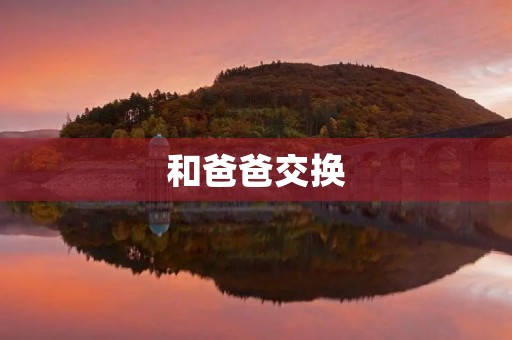和爸爸交换 和爸爸交换