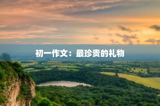 初一作文:最珍贵的礼物 初一作文:最珍贵的礼物