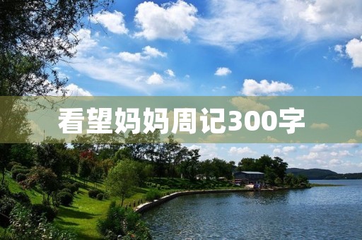 看望妈妈周记300字 看望妈妈周记300字