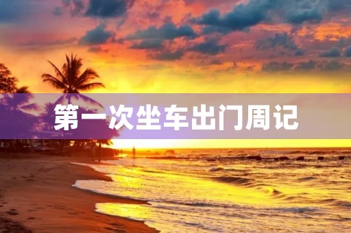 第一次坐车出门周记