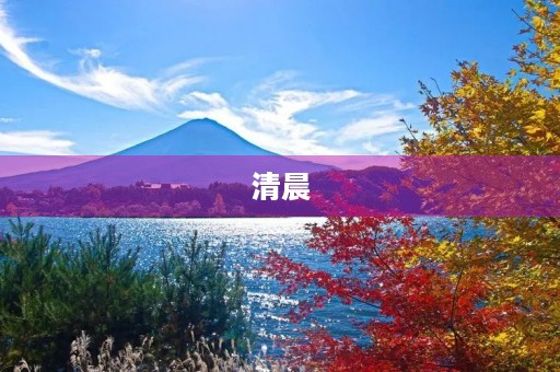 清晨