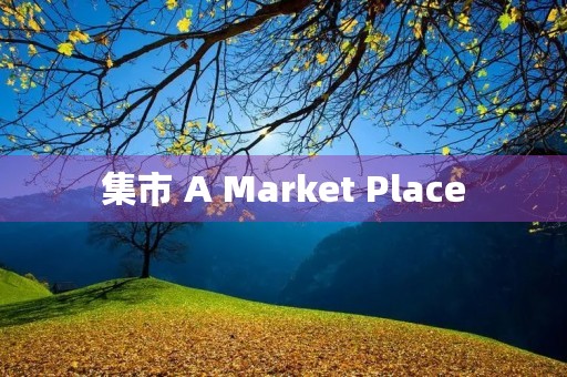 集市 A Market Place