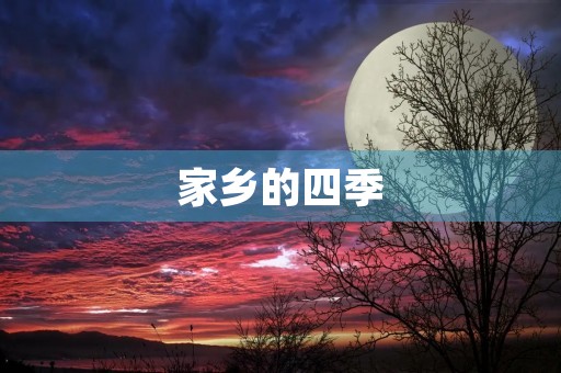 家乡的四季