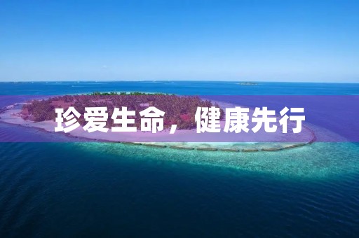 珍爱生命,健康先行 珍爱生命,健康先行