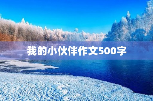 我的小伙伴作文500字 我的小伙伴作文500字