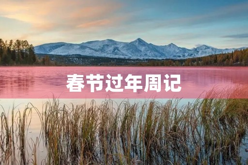 春节过年周记 春节过年周记