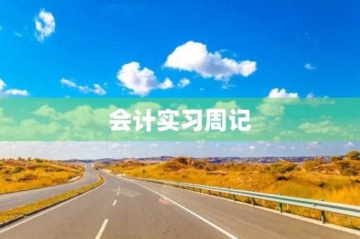 会计实习周记 会计实习周记