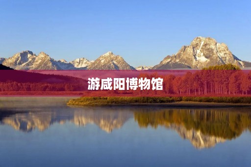 游咸阳博物馆