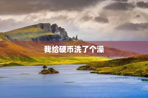 我给硬币洗了个澡