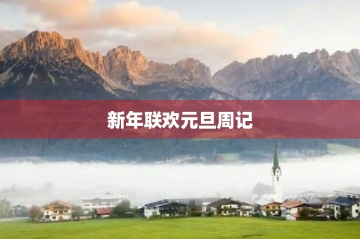 新年联欢元旦周记