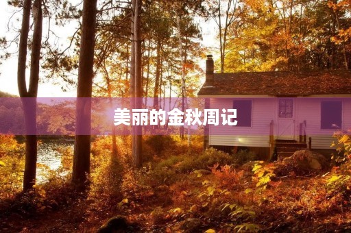 美丽的金秋周记