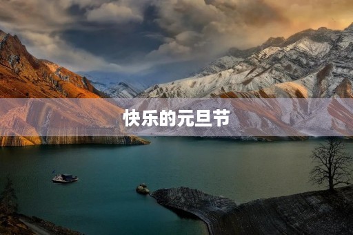 快乐的元旦节 快乐的元旦节