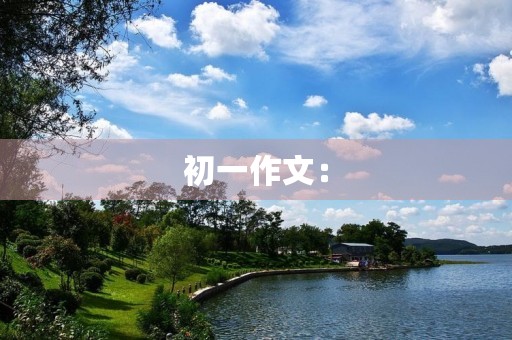 初一作文：【工匠精神】匠人心