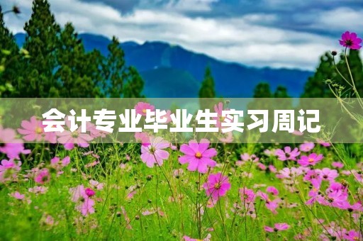 会计专业毕业生实习周记 会计专业毕业生实习周记