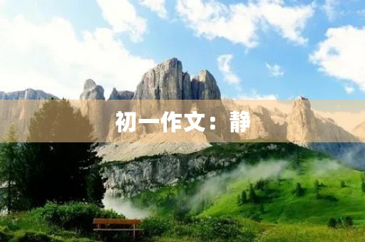 初一作文:静 初一作文:静