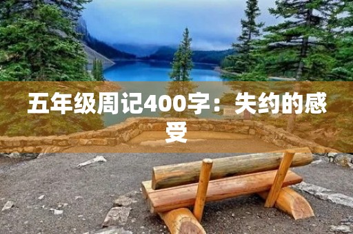 五年级周记400字：失约的感受