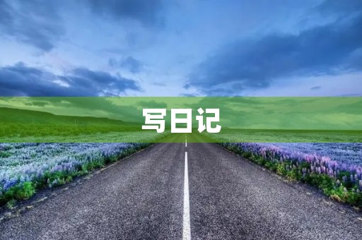 写日记 写日记