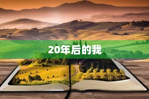 20年后的我 20年后的我