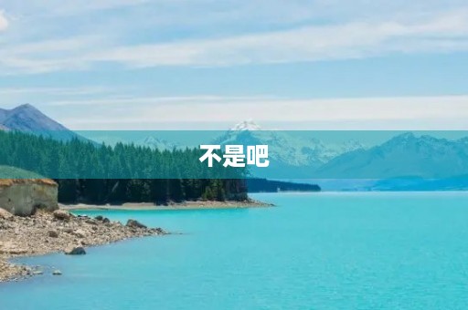 不是吧 不是吧