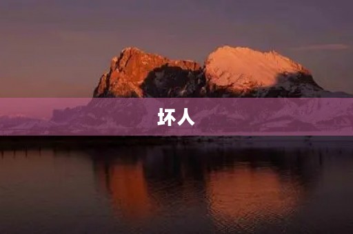 坏人 坏人