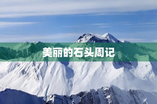 美丽的石头周记