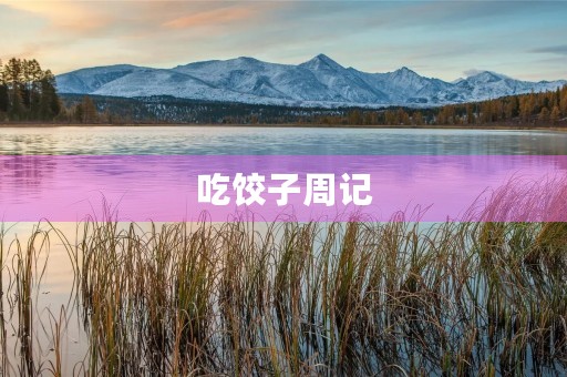 吃饺子周记 吃饺子周记