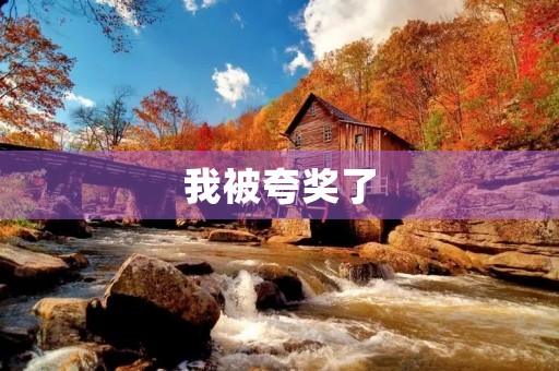我被夸奖了