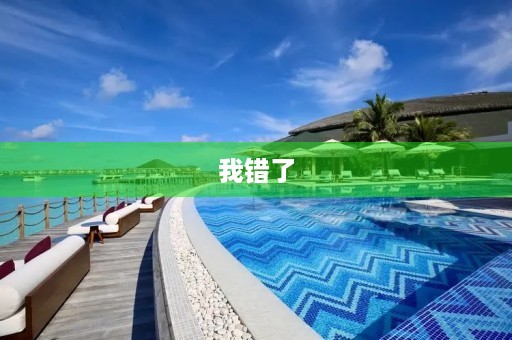 我错了 我错了