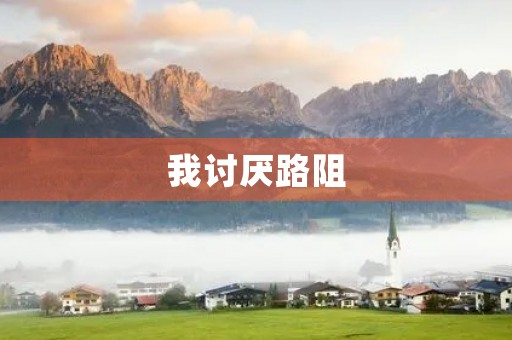 我讨厌路阻 我讨厌路阻