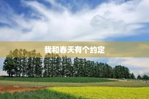 我和春天有个约定