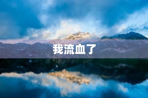 我流血了 我流血了