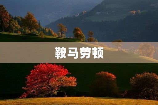 鞍马劳顿 鞍马劳顿