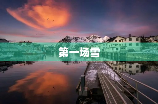 第一场雪 第一场雪