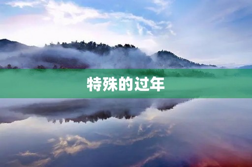 特殊的过年 特殊的过年