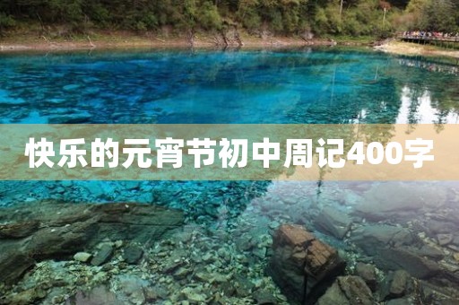 快乐的元宵节初中周记400字 快乐的元宵节初中周记400字