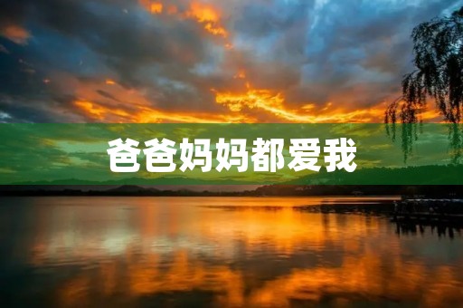 爸爸妈妈都爱我 爸爸妈妈都爱我