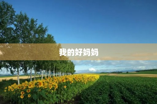 我的好妈妈