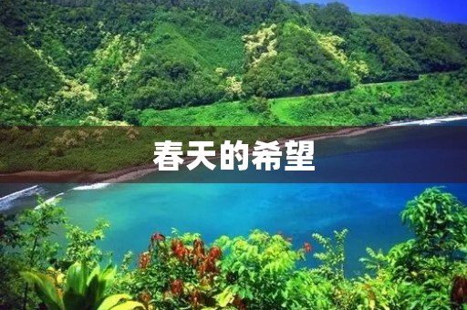 春天的希望