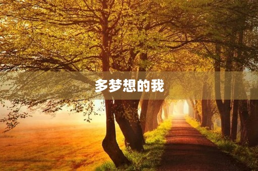 多梦想的我 多梦想的我
