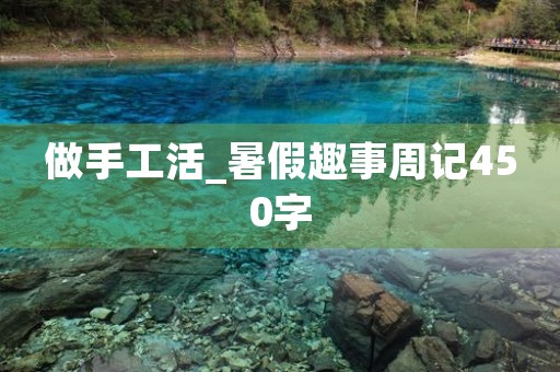 做手工活_暑假趣事周记450字 做手工活_暑假趣事周记450字