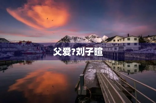 父爱?刘子暄