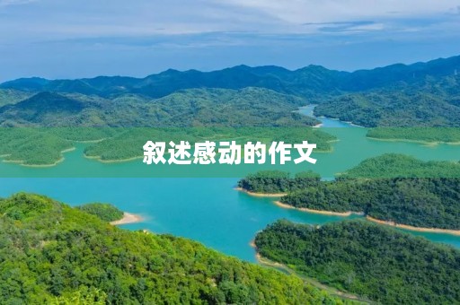 叙述感动的作文 叙述感动的作文