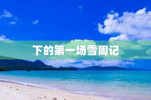 下的第一场雪周记