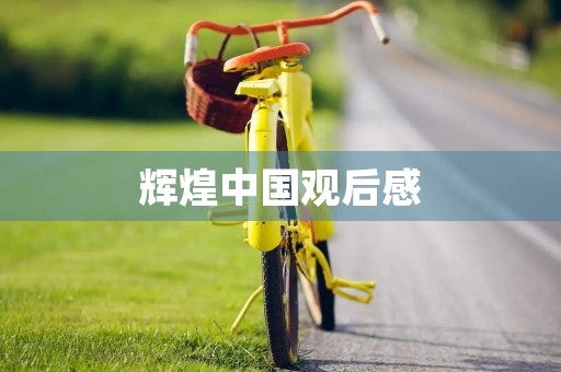辉煌中国观后感【简短】 辉煌中国观后感【简短】