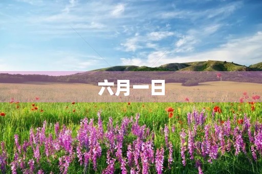六月一日